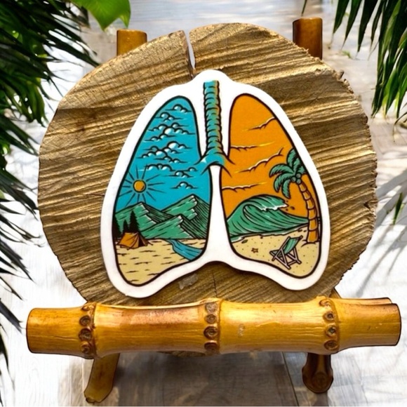 NEW 4 Camping / Wanderlust / Tent / Camp Fire / Beach Waterproof Vinyl Stickers - Picture 2 of 7